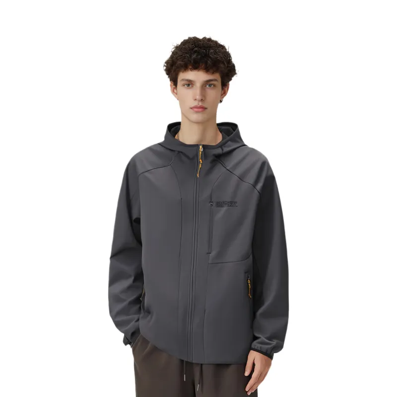 Skechers Mountain And Wild Outdoor Series FW24 Jackets Coats Men's Periscope Gray-2