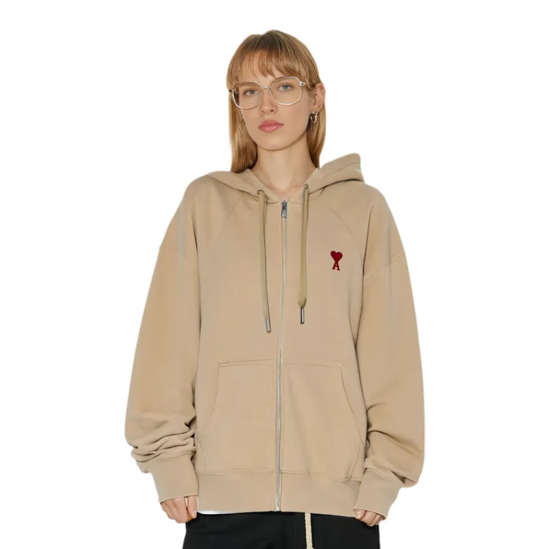 AMIPARIS FW23 Sweatshirt Unisex Champagne-1