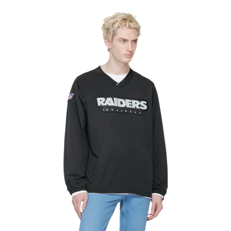 Nike Las Vegas Raiders Sideline Men's Nike Nfl Long Sleeve Windshirt-2