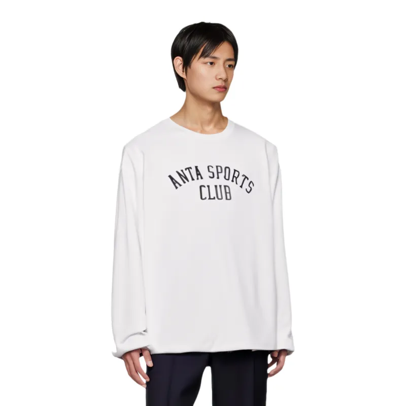 Anta Life Collection Sweatshirt Men's Papyrus White-2