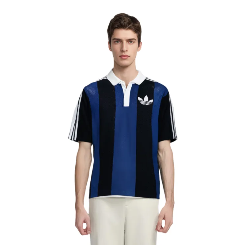 Adidas Originals BLOKECORE SHORT SLEEVE POLO SHIRT Polo Shirt Unisex Black-2