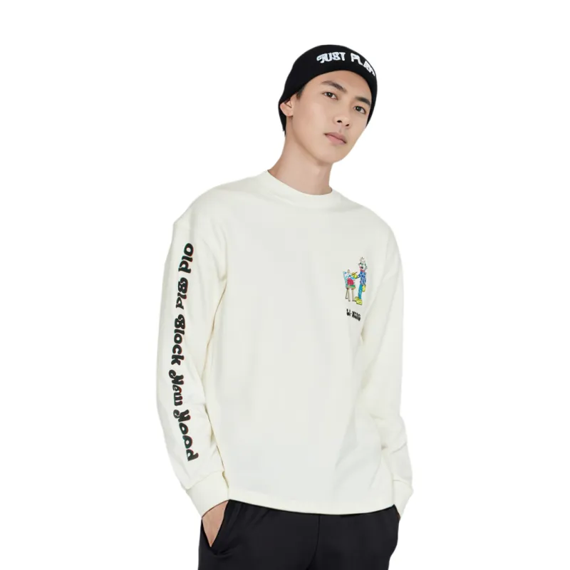 LiNing Li Ning X Steven Harrington T Shirt Unisex Ecru-2