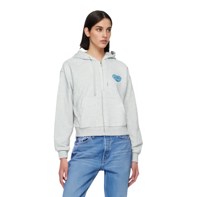 Nerdy Sweatshirts Women's White-2