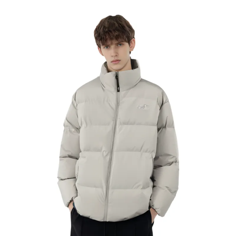 THE NORTH FACE Down Jackets & Coats Unisex Winter Couple's Sand White Stone Color-2