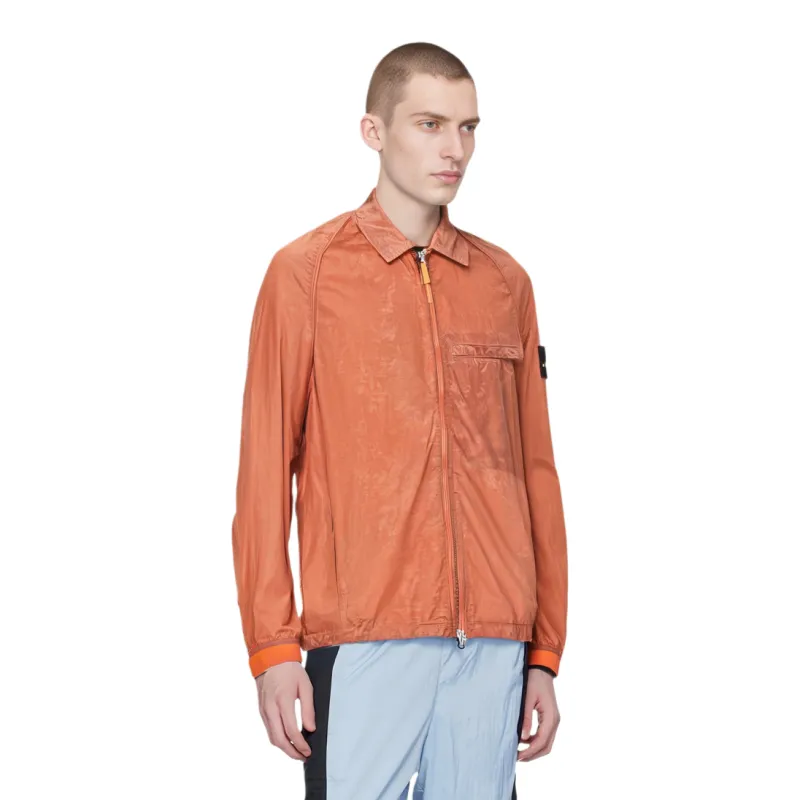 Orange stone island jacket hotsell