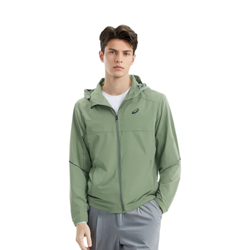 Asics LITE SHOW Jackets & Coats Men's Army Green-1