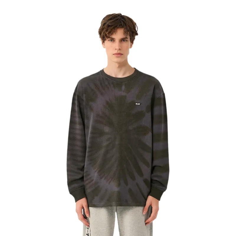 PALACE Tie Dye Waffle Long Sleeve-2