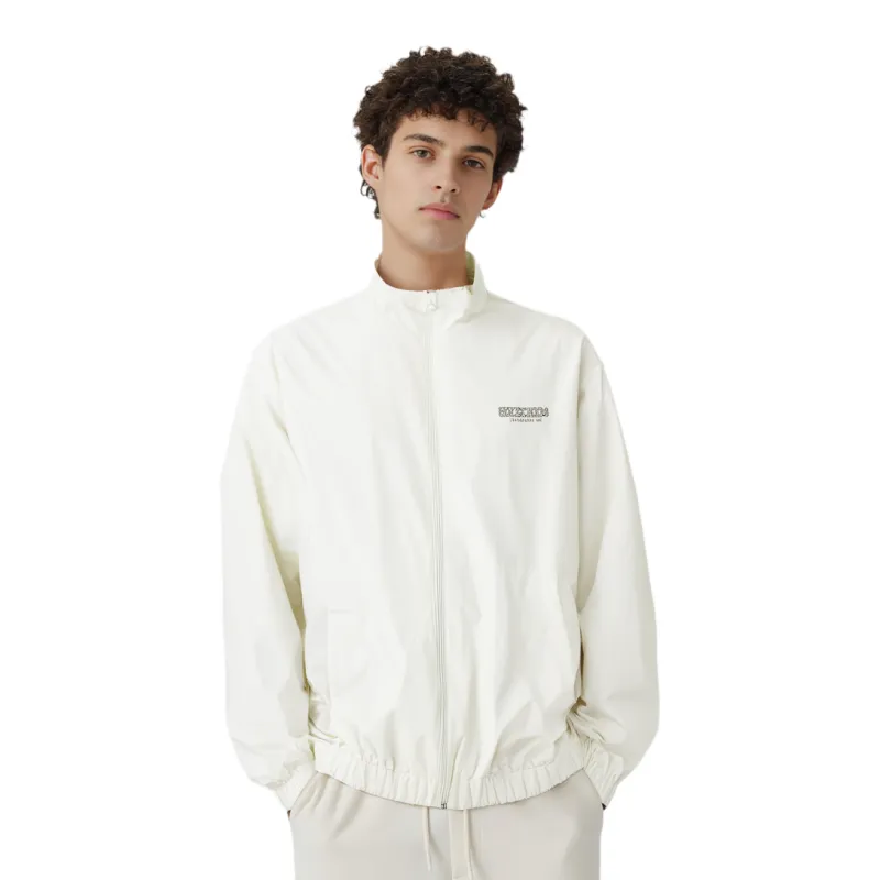 Skechers Jackets Coats Men's Marshmallow White-2