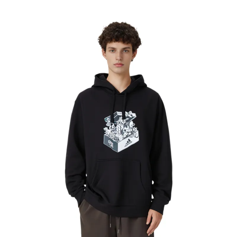 Adidas Sweatshirts Men Black-2