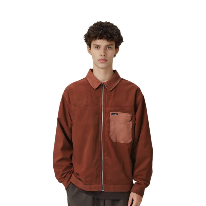 Converse Jackets Men Brown-2