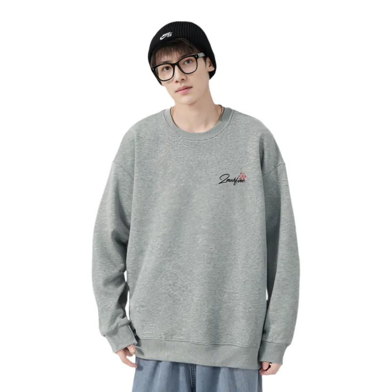 ZMOH Crewneck Sweatshirt Unisex Couple's-7
