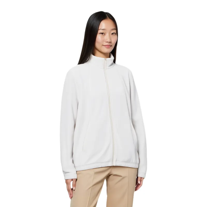 Anta Velvet feel Coat Women's Gravel Gray-1