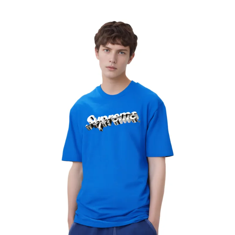 Supreme Chrome Logo Tee-1