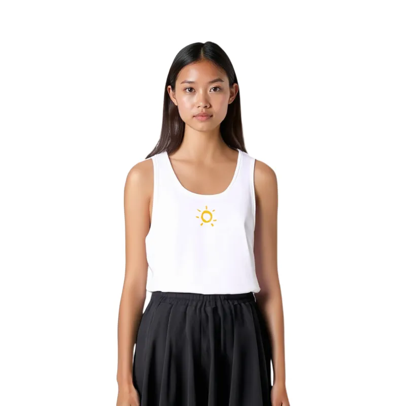 MIIRACER 100% Cotton Versatile Trendy Fitness Running Tank Top Unisex-7