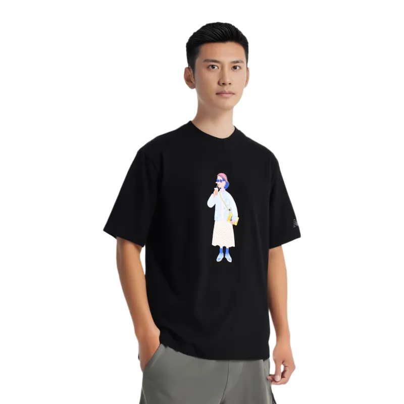 New Balance T Shirt Unisex Black-2