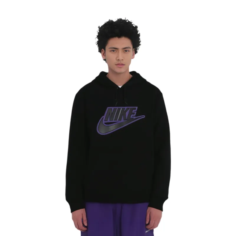 Supreme Nike Leather Applique Hooded Sweatshirt-3