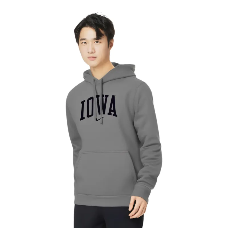 Nike Iowa Club Fleece Men's Nike College Pullover Hoodie-2