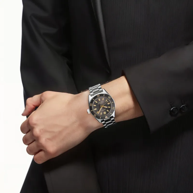 SEIKO PROSPEX Collection Automatic Mechanical Movement Stainless Steel Strap Watch 40mm Men's Watches Gray Dial-2