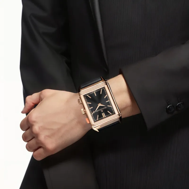 Jaeger LeCoultre Men Flip Collection REVERSO Watch-2