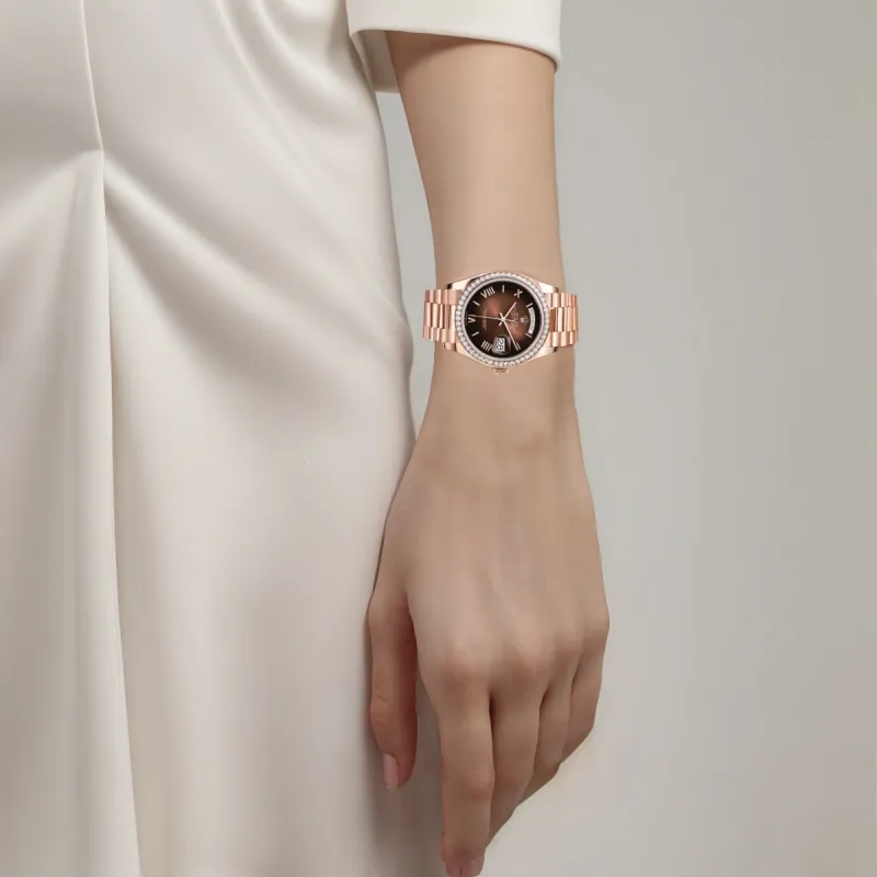 ROLEX Women's Week type Calendar Watch-1