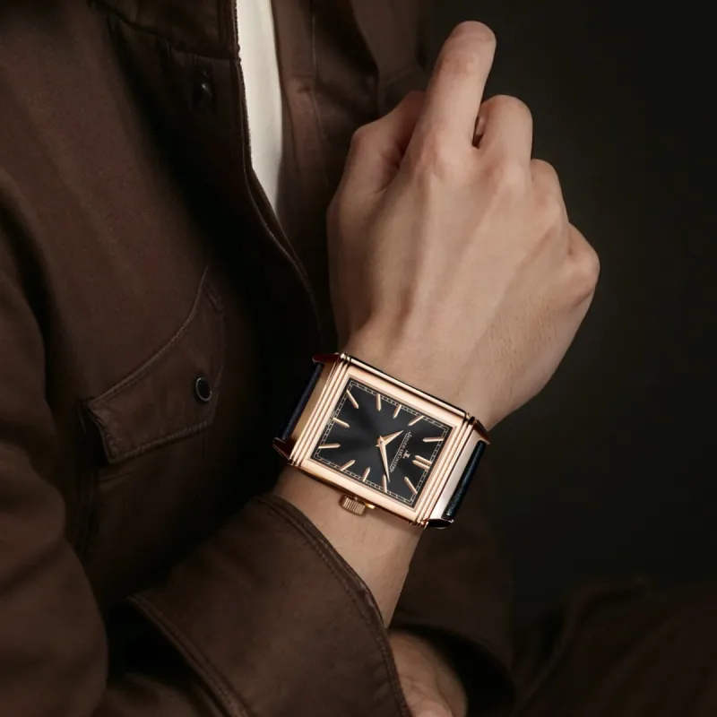 Jaeger LeCoultre Men Flip Collection REVERSO Watch-3