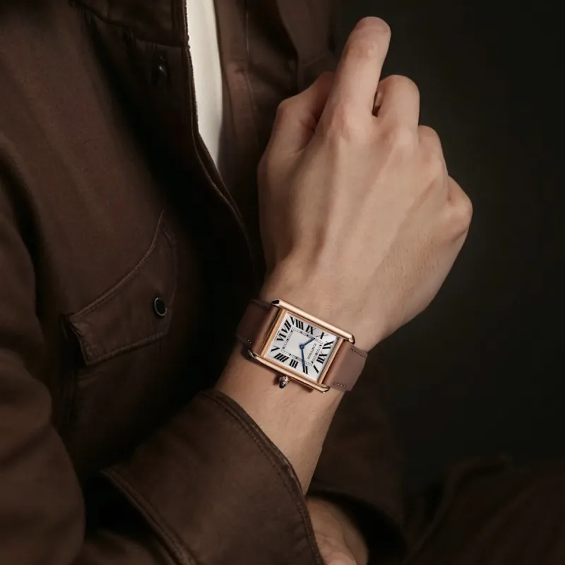 Cartier Men TANK DE Watch-3
