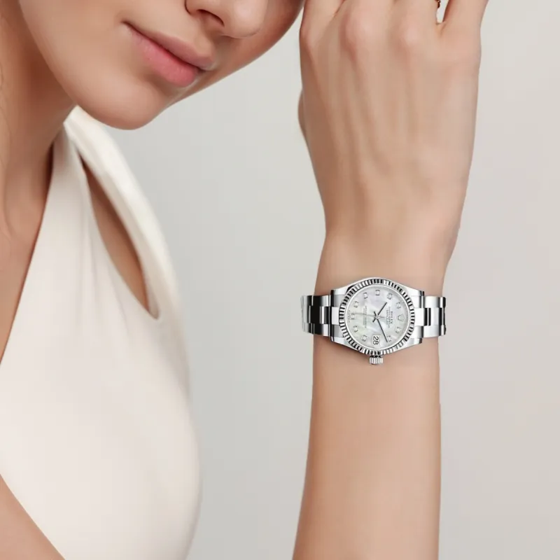 ROLEX Women's Log Series Watch-4