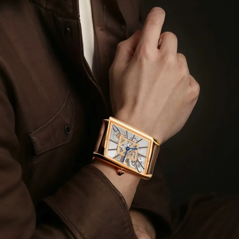 Cartier Men TANK DE Watch-4