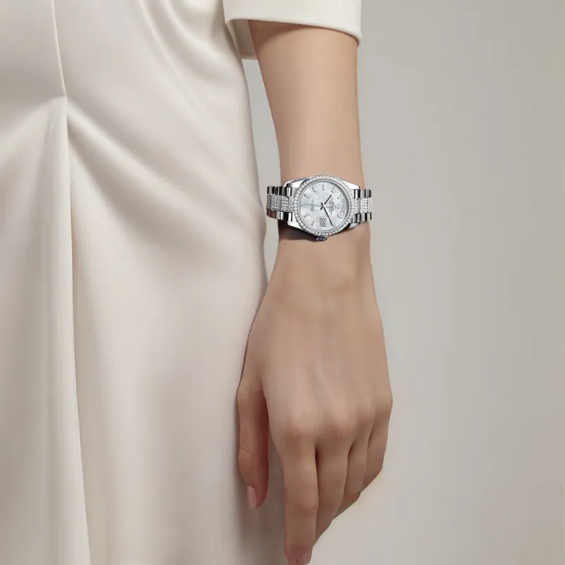 ROLEX Women's Week type Calendar Watch-1