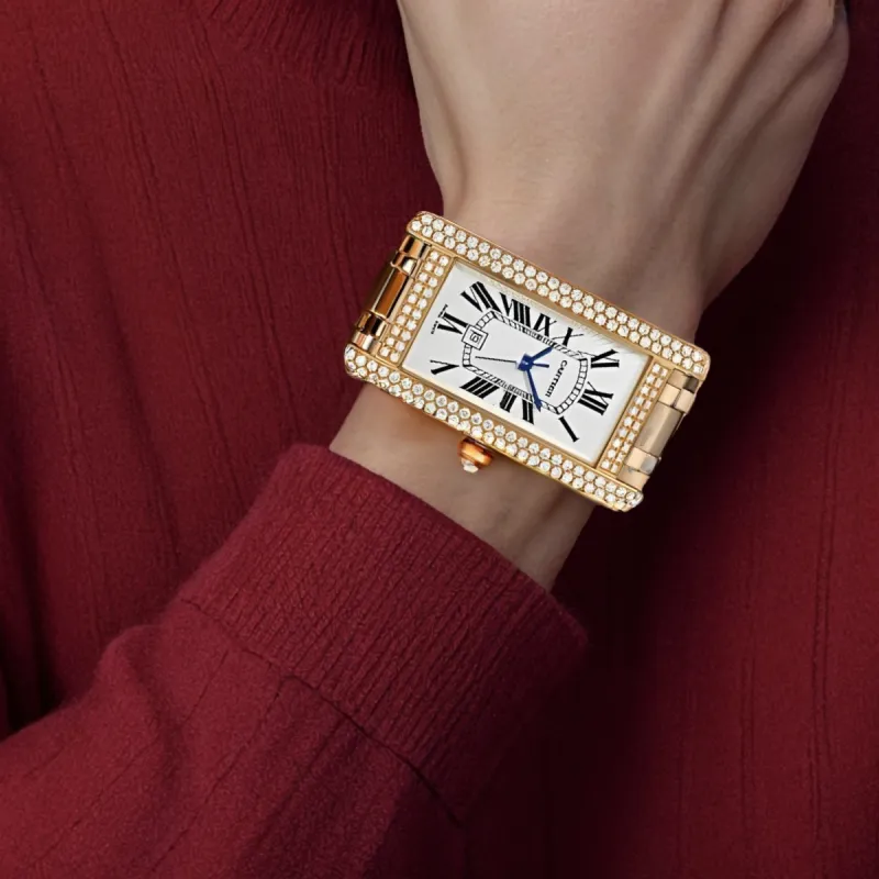 Cartier Men TANK DE Watch-4