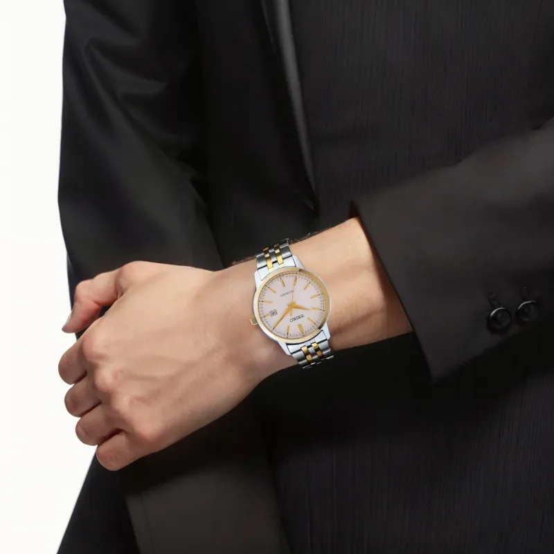 SEIKO Automatic Mechanical Movement Stainless Steel Strap Watch Men's Watches White Dial-3