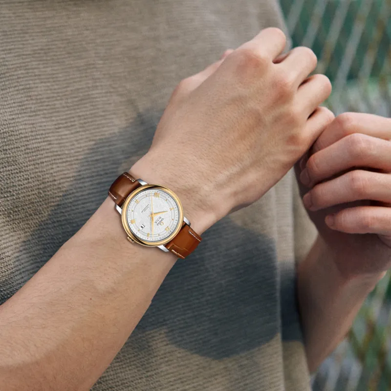 OMEGA Men Elegant Saucer Series Watch-4