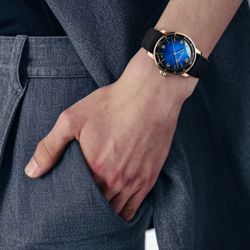 AUDEMARS PIGUET CODE 11.59 Series Automatic Mechanical Movement Men's Watches Watch 41mm Blue Dial Rubber Strap-4