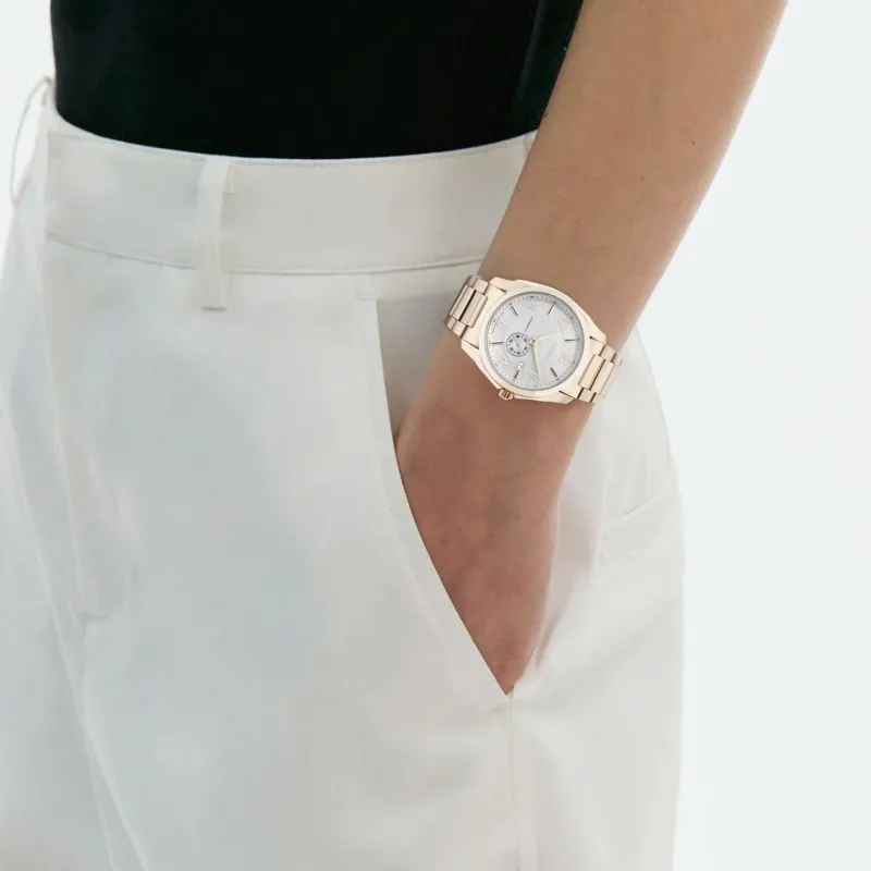 CITIZEN Automatic Mechanical Movement Watch Men's Watch White Dial-2