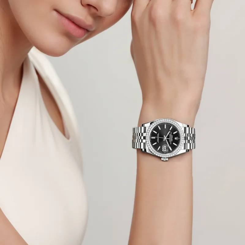 ROLEX Women's Log Series Watch-3