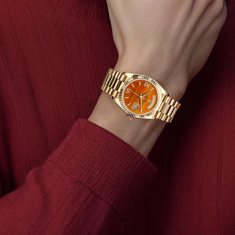 ROLEX Men Week type Calendar Watch-3