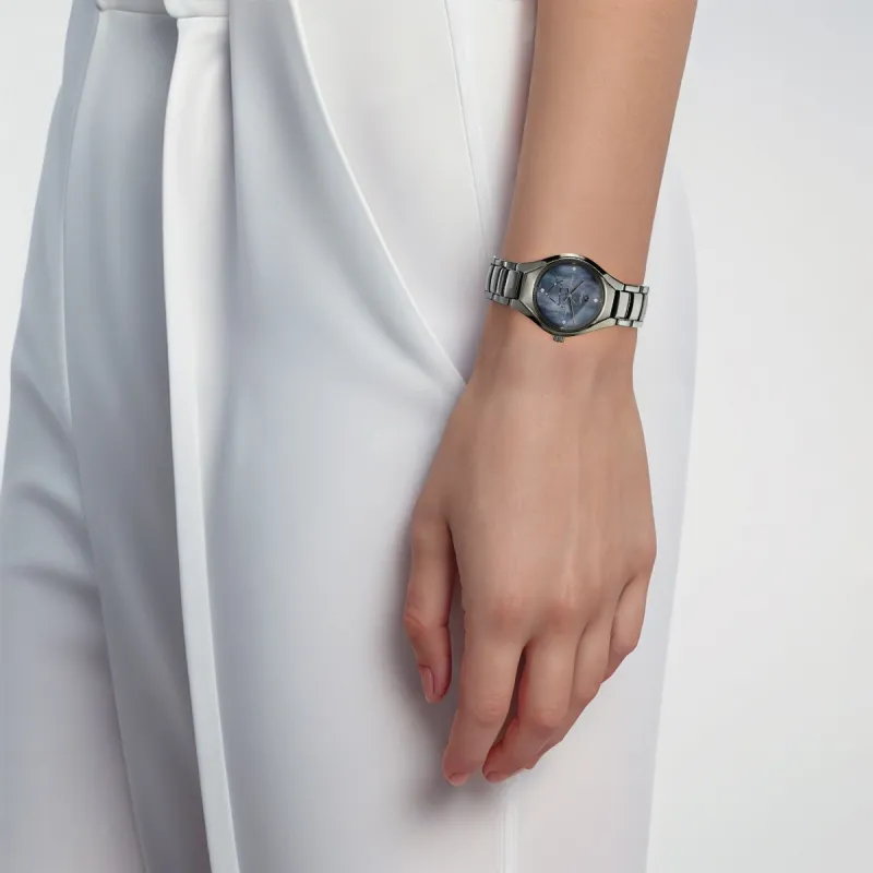 RADO Realme Collection Automatic Mechanical Movement Women's Watch Watch 30mm Black Dial-2