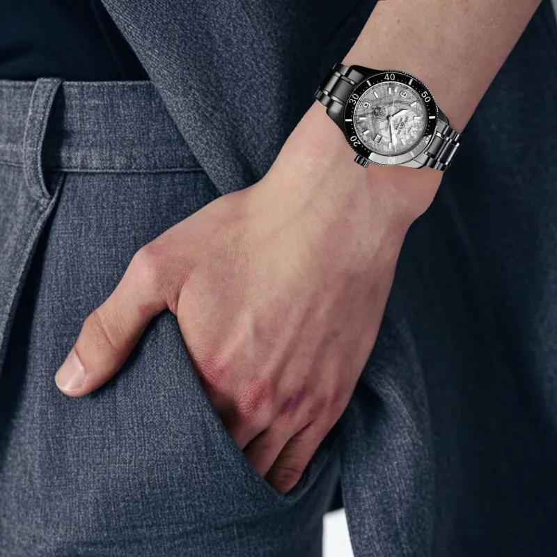 MONTBLANC Automatic Mechanical Movement Men's Watches Watch Gray Dial-1