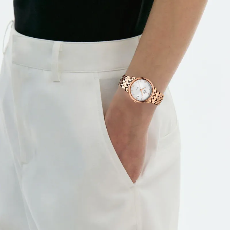 OMEGA Men Elegant Saucer Series Watch-4
