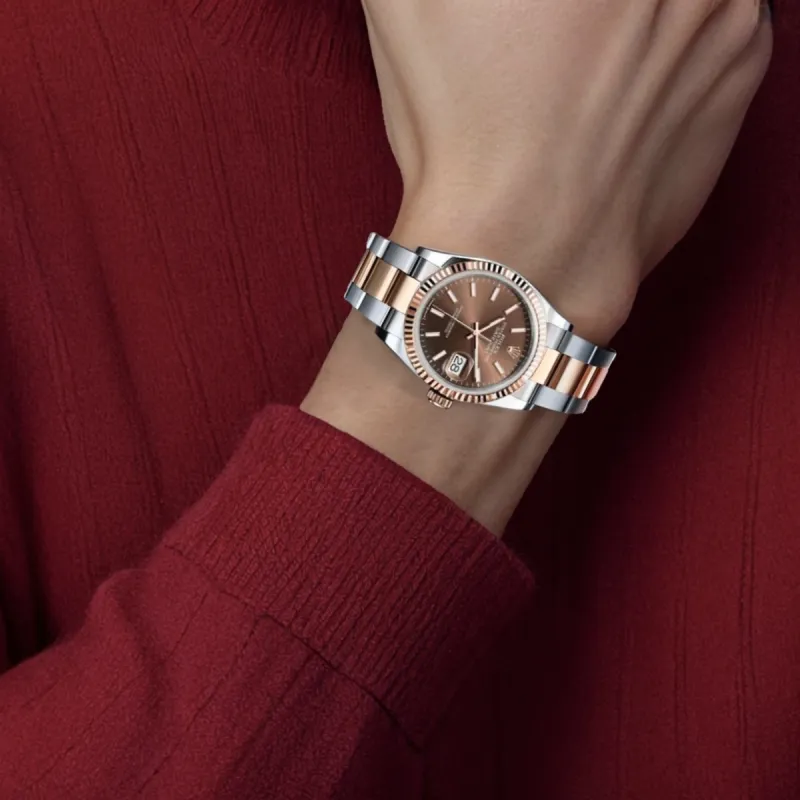 ROLEX Men Log Series Watch-3