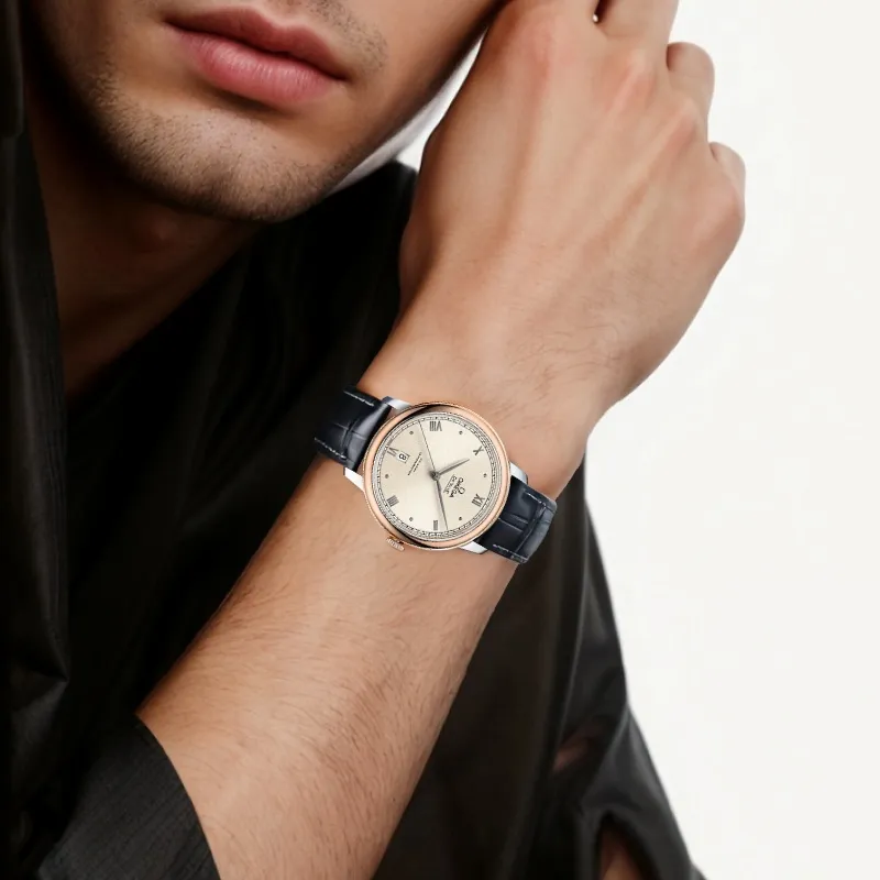 OMEGA Men Elegant Saucer Series Watch-4