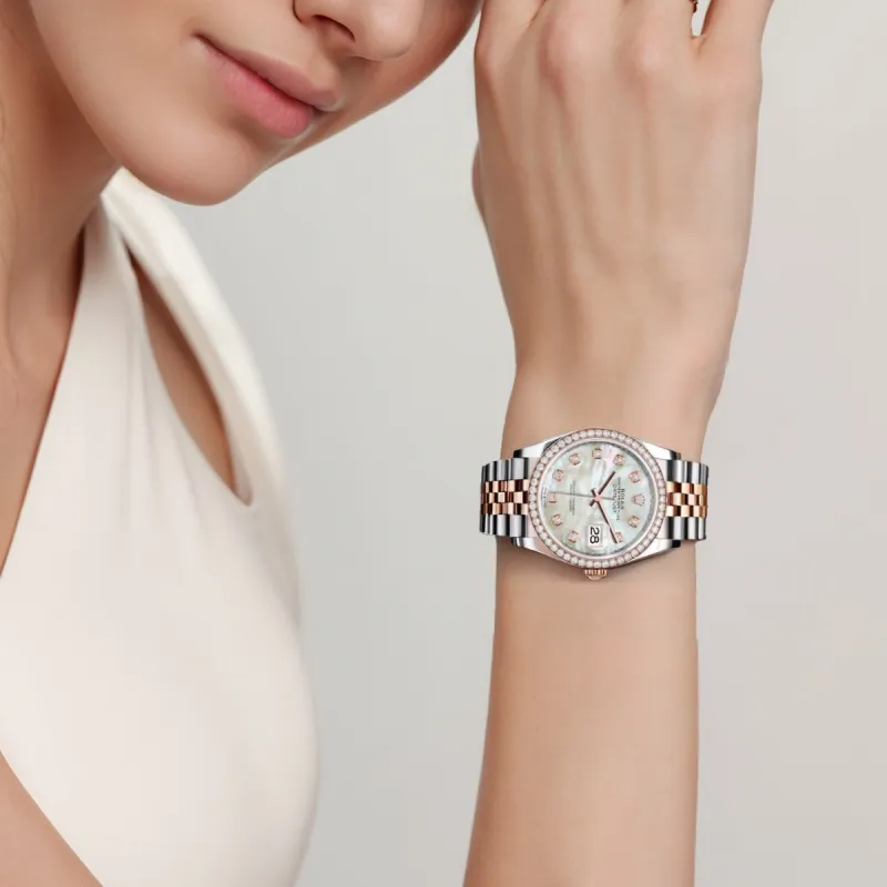 ROLEX Unisex Log Series Watch-4