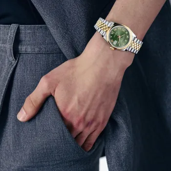 ROLEX Men Log Series Watch