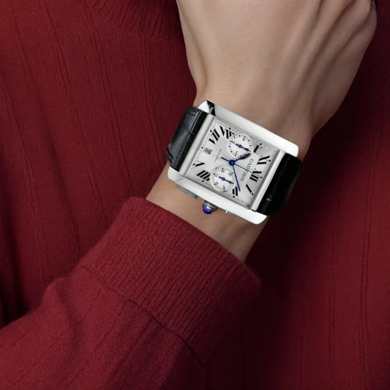 Cartier Men TANK DE Watch-3
