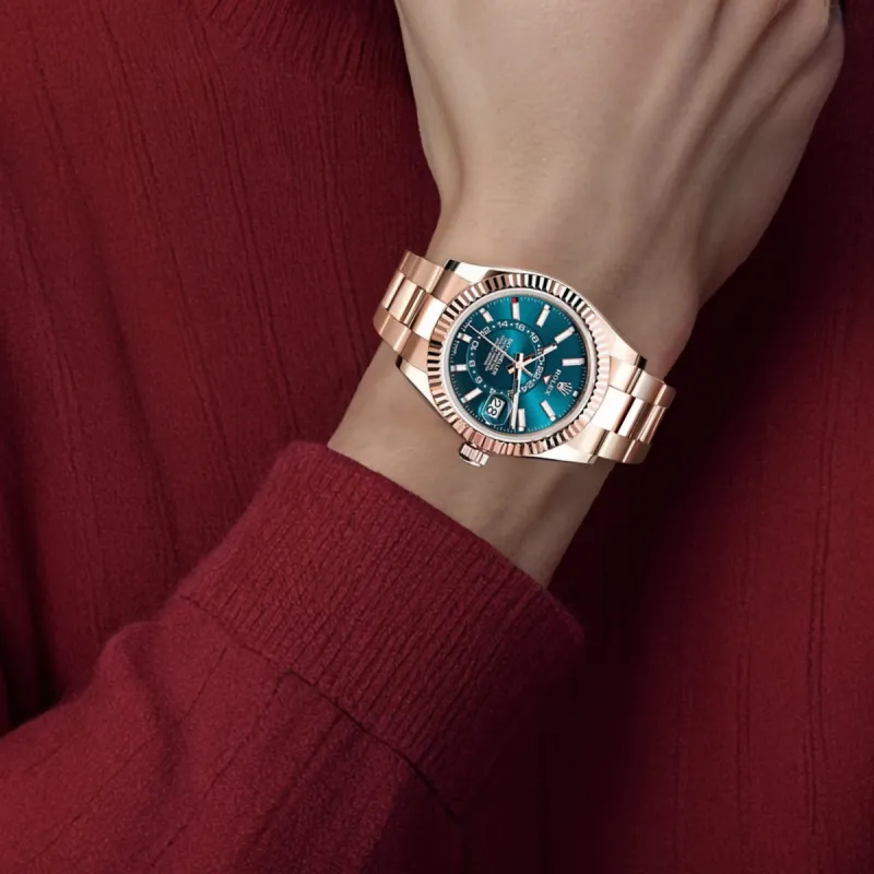 ROLEX Men Long Range Explorer Series Watch-3