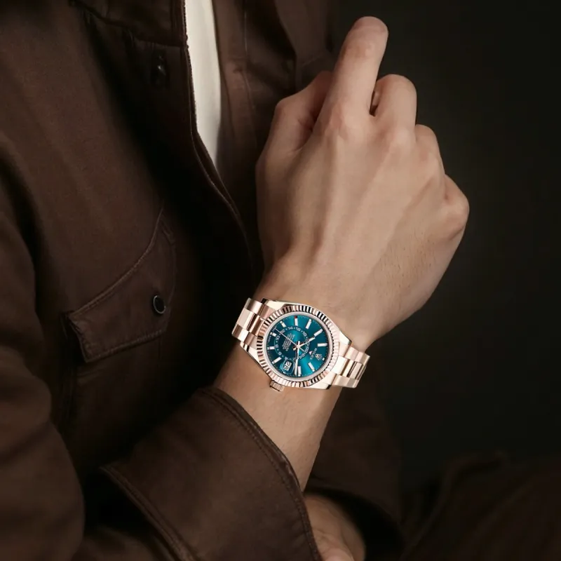 ROLEX Men Long Range Explorer Series Watch-4