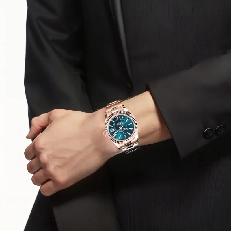 ROLEX Men Long Range Explorer Series Watch-5