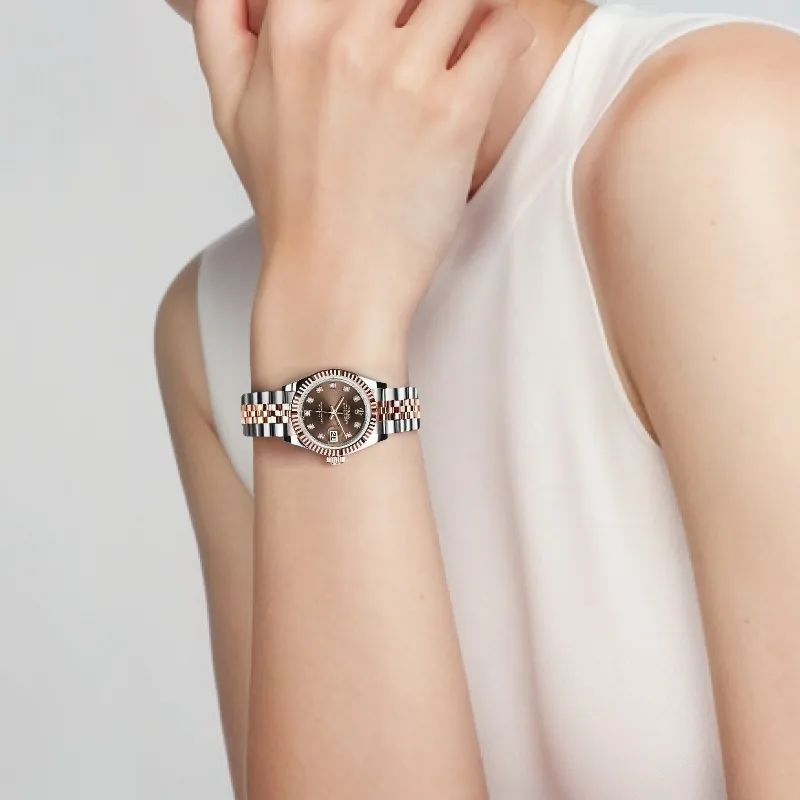 ROLEX Women's Women's Apparel Log Series Watch-2