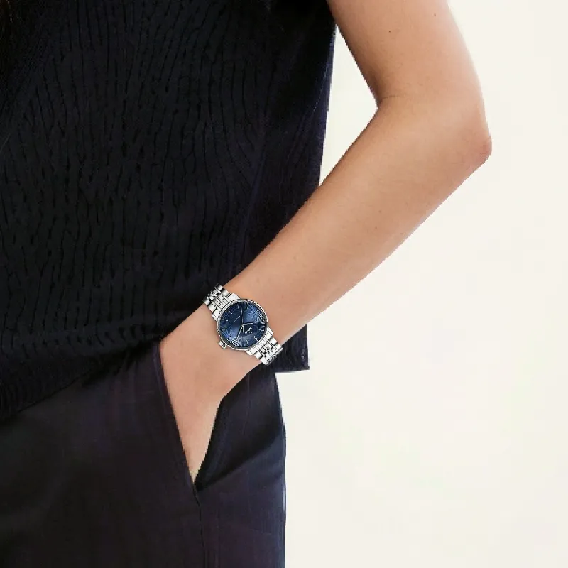 RADO Women's Crystal Sparkle Collection Watch-5