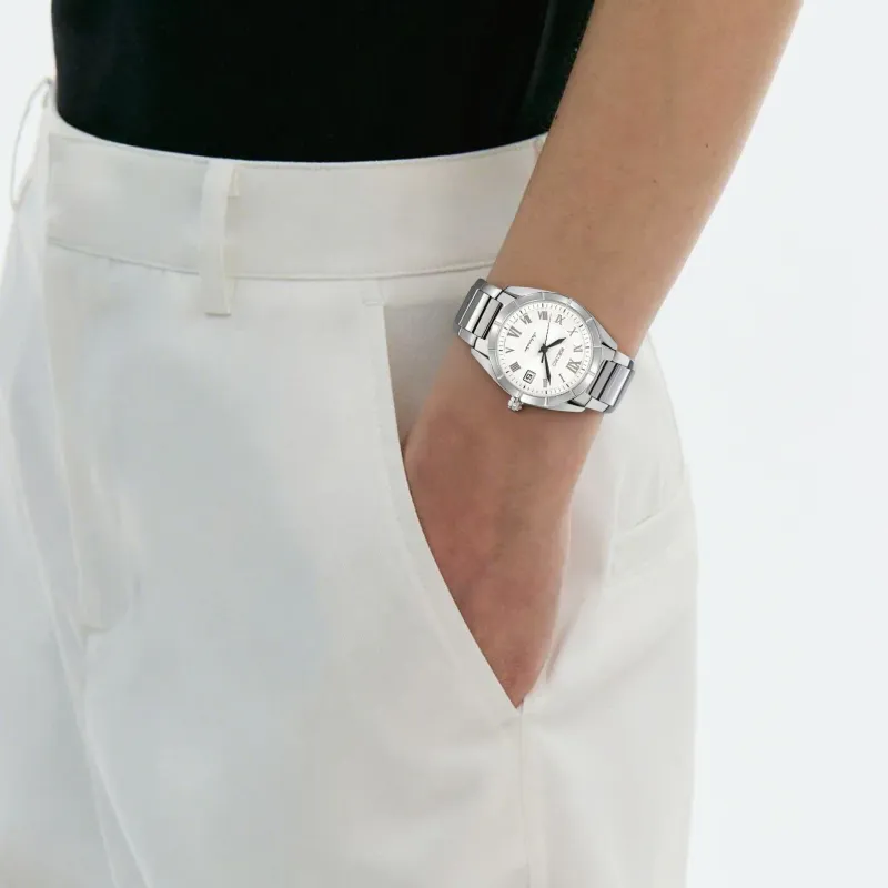 SEIKO Presage Series Automatic Mechanical Movement Watch 42.75 Men's Watches White Dial-2